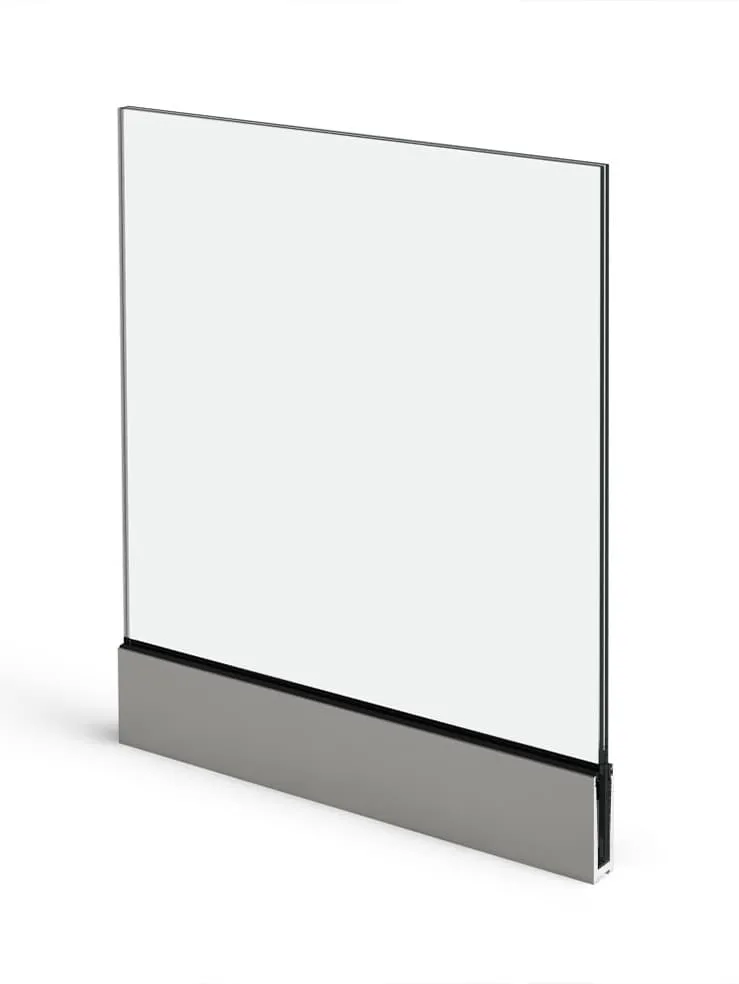 Verre feuilleté trempé de sécurité