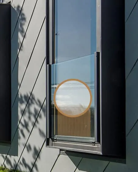 Glass railing system